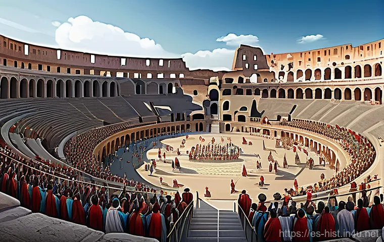 로마제국 흥망사 - The Enduring Legacy: Roman Engineering Marvels**

**Prompt:** "A panoramic, highly detailed architec...
