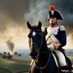 나폴레옹의 유럽 정복과 몰락 - A detailed and dramatic scene of Napoleon Bonaparte as a visionary military leader during the Italia...